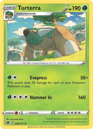 Torterra 008/172 - Brilliant Stars