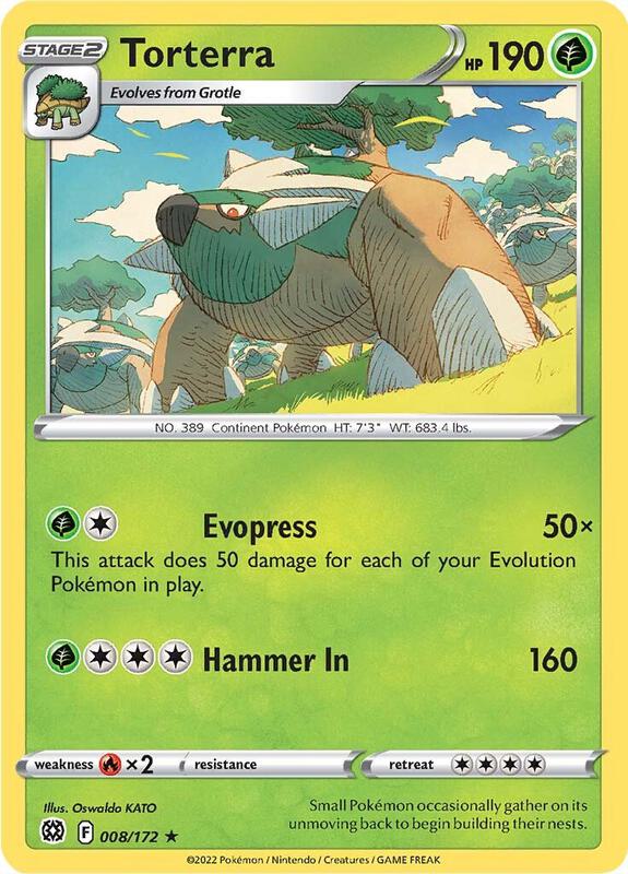 Torterra 008/172 - Brilliant Stars