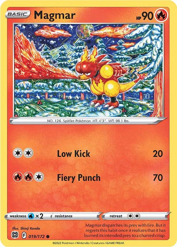 Magmar 019/172 - Brilliant Stars