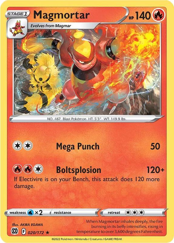 Magmortar 020/172 - Brilliant Stars