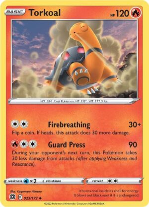 Torkoal 023/172 - Sun & Moon
