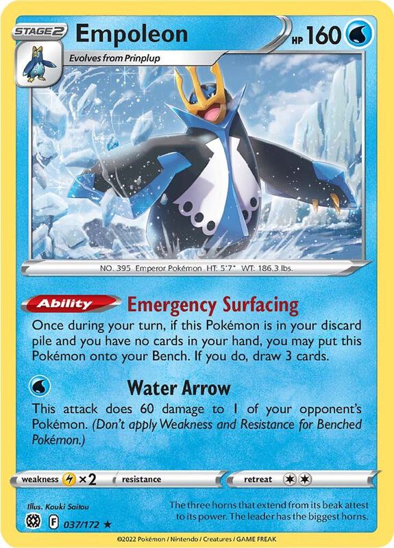 Empoleon 037/172 - Brilliant Stars