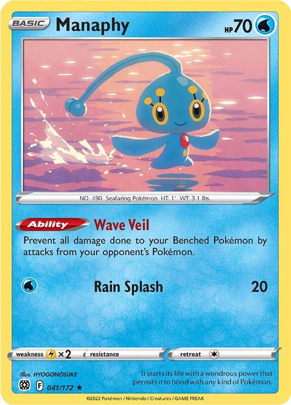 Manaphy 041/172 - Brilliant Stars