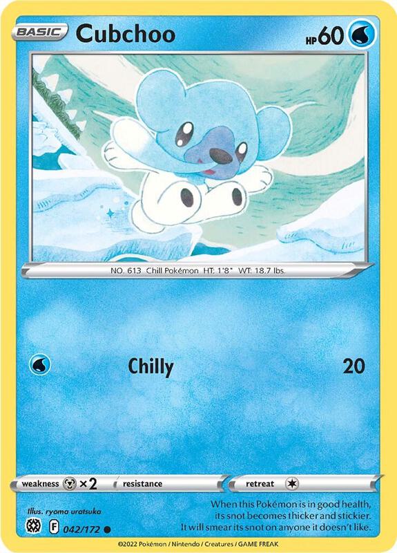 Cubchoo 042/172 - Brilliant Stars