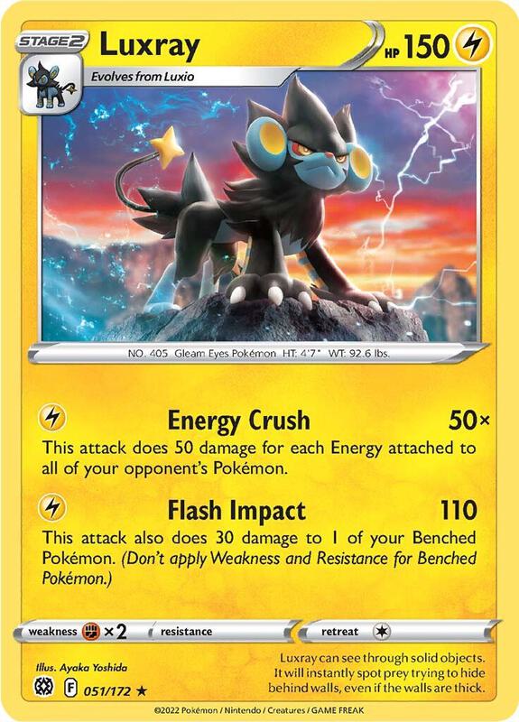Luxray 051/172 - Brilliant Stars