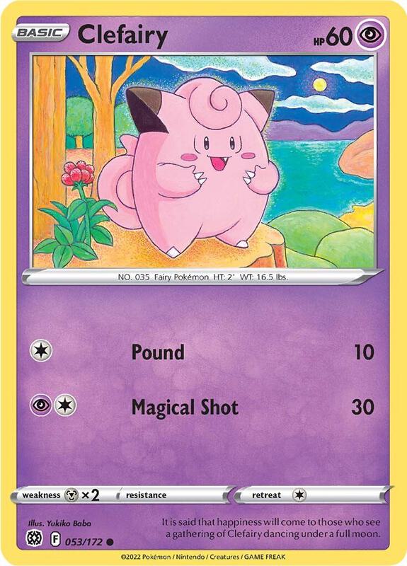 Clefairy 053/172 - Brilliant Stars