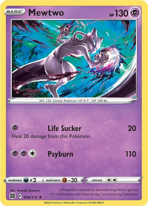 Mewtwo 056/172 - Brilliant Stars
