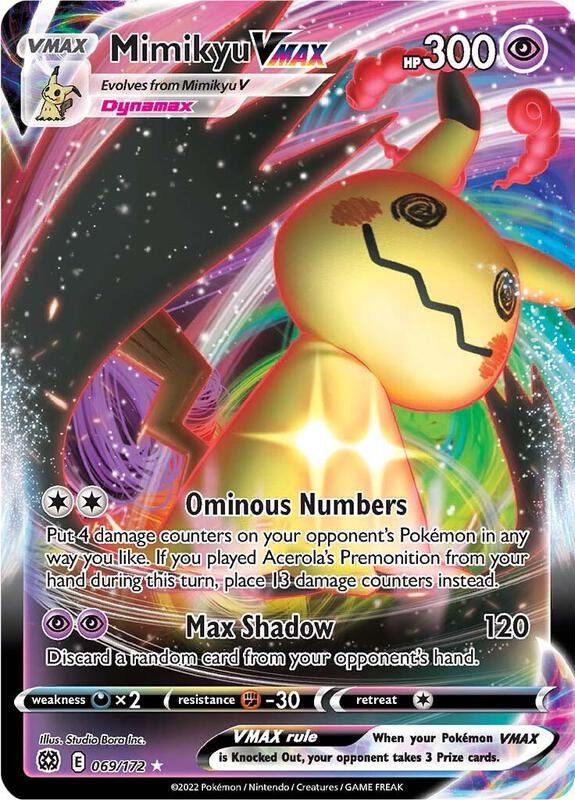 Mimikyu VMAX 069/172 - Brilliant Stars