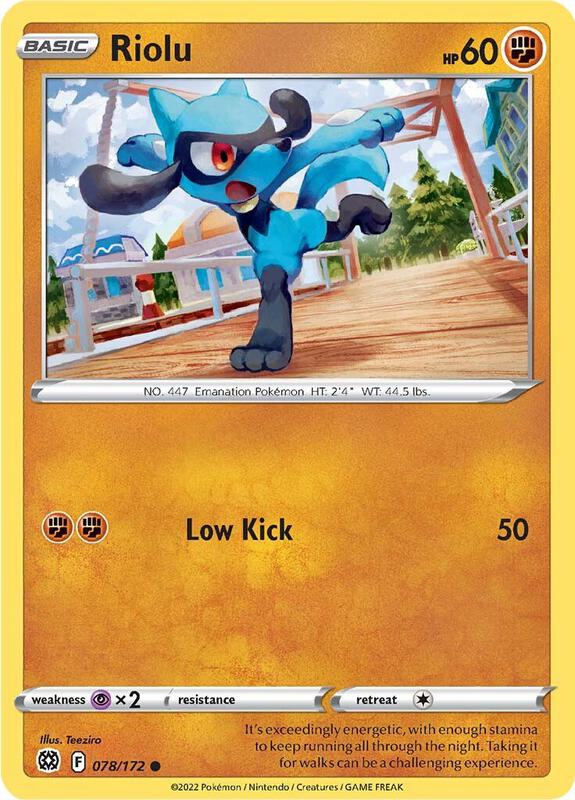 Riolu 078/172 - Brilliant Stars