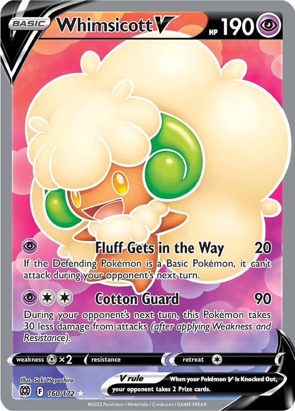 Whimsicott V 160/172 - Brilliant Stars