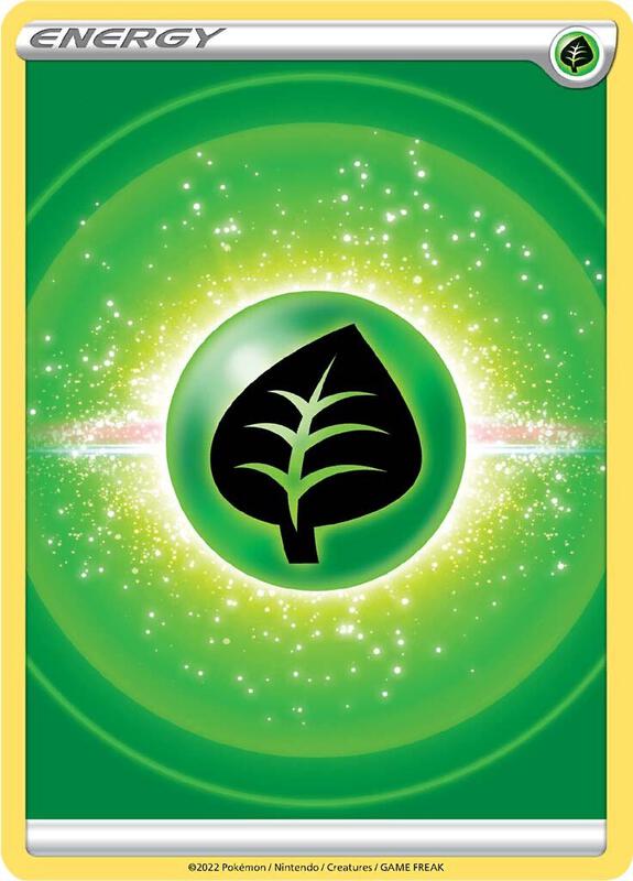 Karta Pokemon Grass Energy (2022 Unnumbered) - SWSH09: Brilliant Stars
