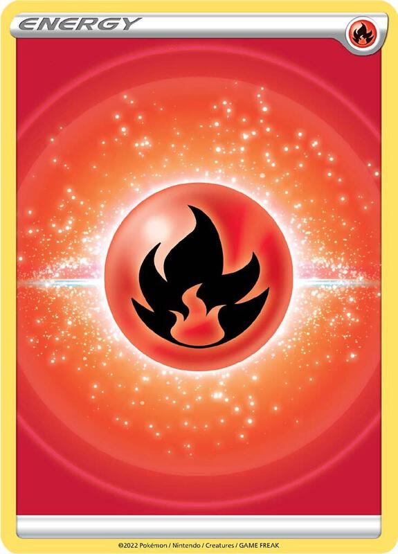 Karta Pokemon Fire Energy (2022 Unnumbered) - SWSH09: Brilliant Stars