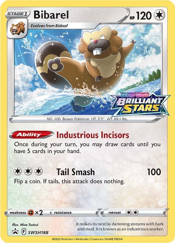 Karta Pokemon Bibarel - SWSH188 - SWSH: Sword & Shield Promo Cards SWSH188