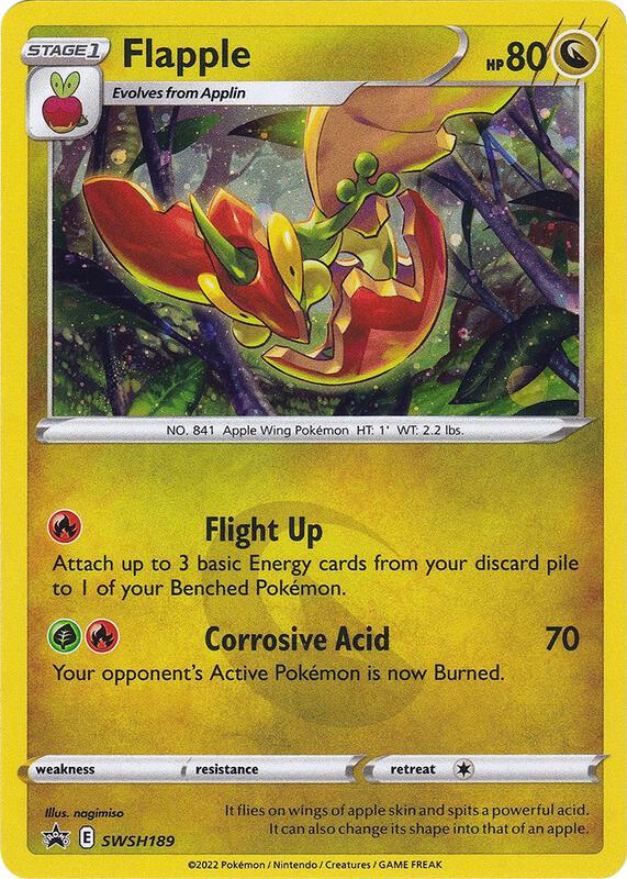 Karta Pokemon Flapple - SWSH189 - SWSH: Sword & Shield Promo Cards SWSH189