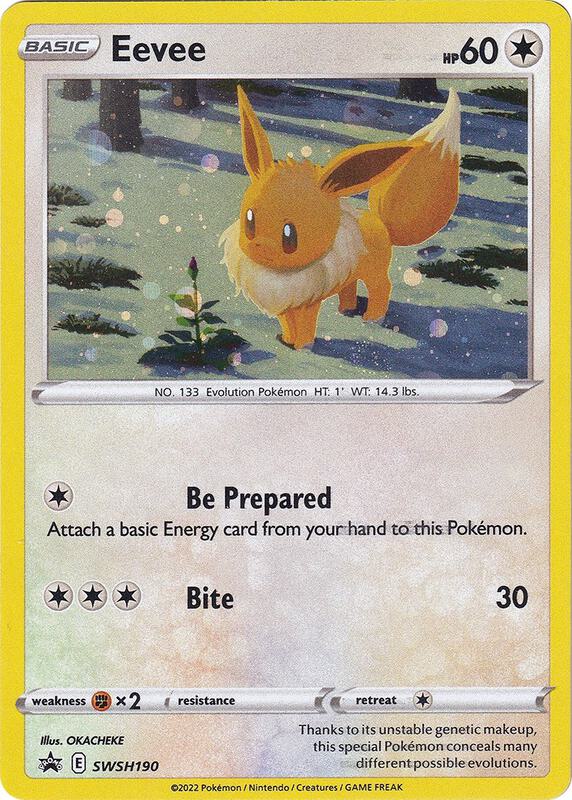 Karta Pokemon Eevee - SWSH190 - SWSH: Sword & Shield Promo Cards SWSH190