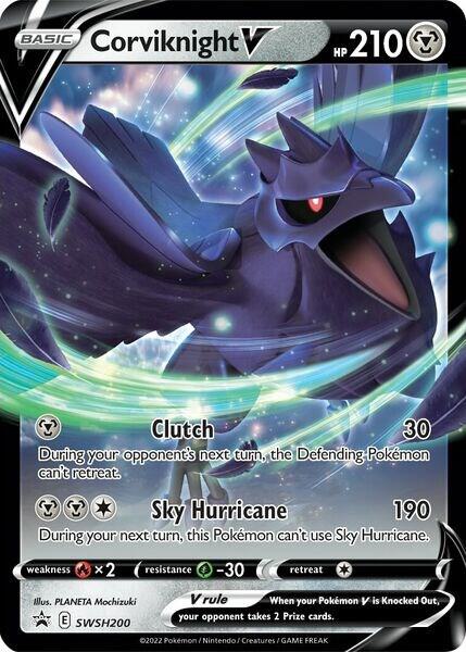 Karta Pokemon Corviknight V - SWSH200 - SWSH: Sword & Shield Promo Cards SWSH200