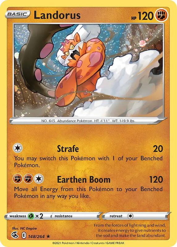 Karta Pokemon Landorus 148/264 (Cosmos Holo) - Blister Exclusives