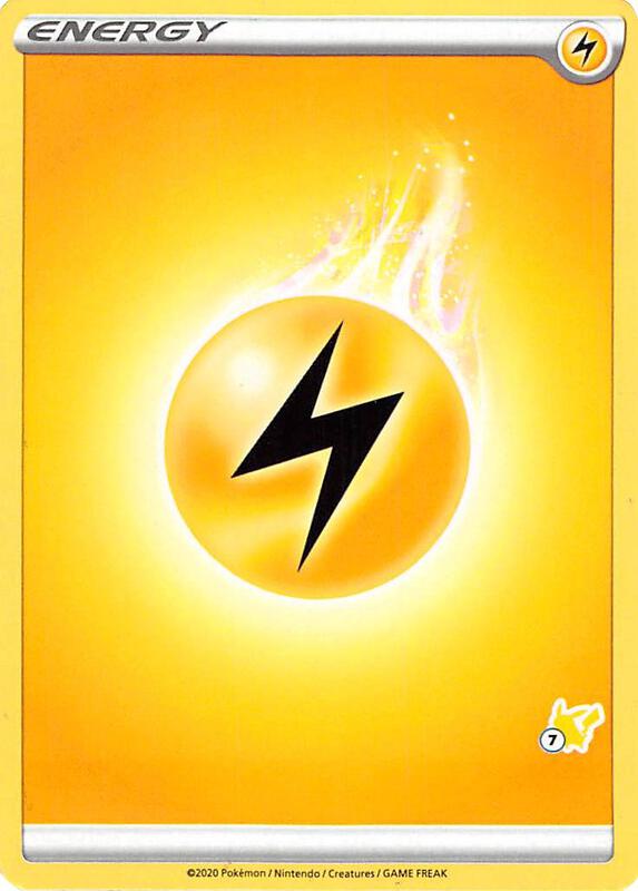 Karta Pokemon Lightning Energy (#7 Pikachu Stamped) - Battle Academy 2022