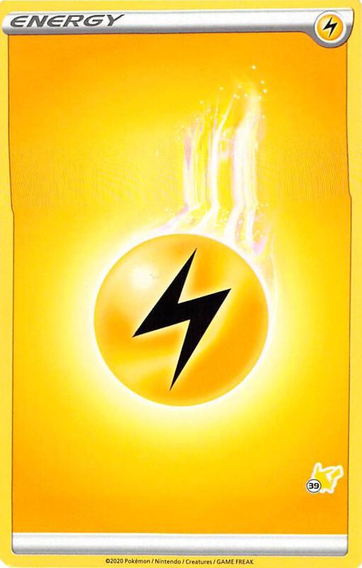 Karta Pokemon Lightning Energy (#39 Pikachu Stamped) - Battle Academy 2022