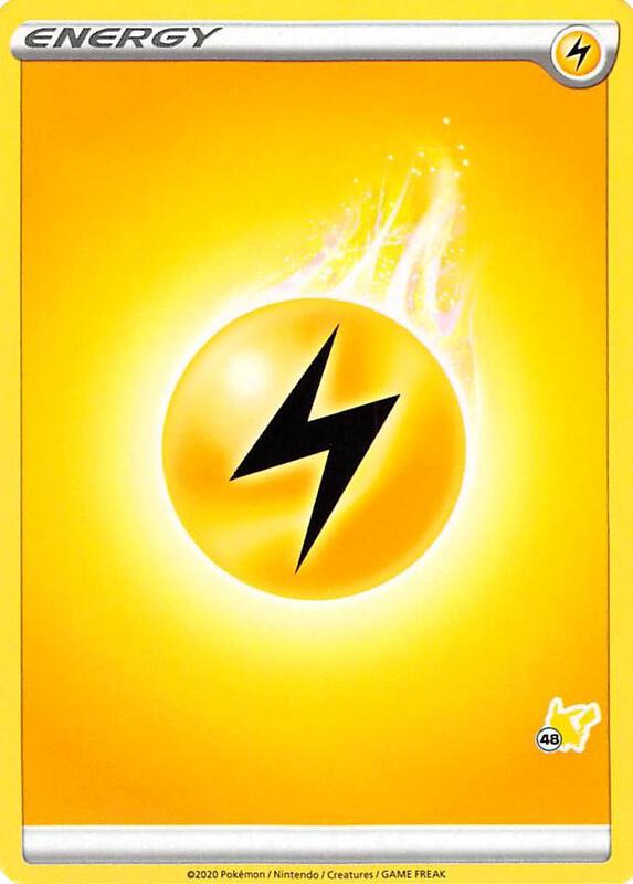 Karta Pokemon Lightning Energy (#48 Pikachu Stamped) - Battle Academy 2022