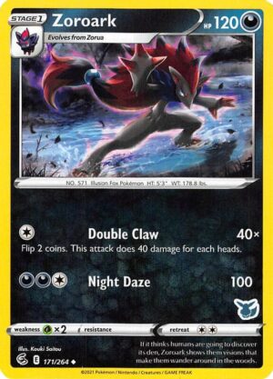 Karta Pokemon Zoroark 171/264 (Eevee Stamped) - Battle Academy 2022