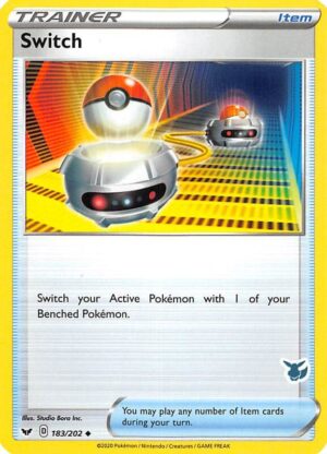 Karta Pokemon Switch 183/202 (Eevee Stamped) - Battle Academy 2022