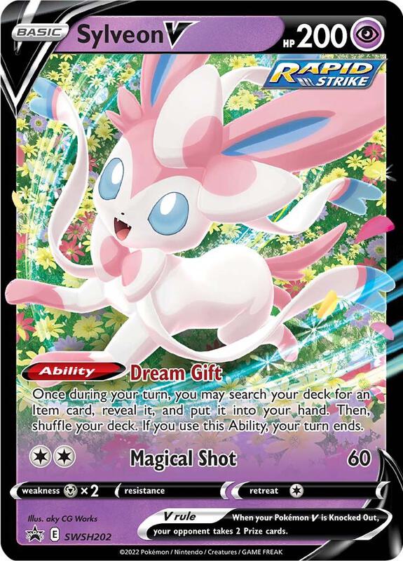 Karta Pokemon Sylveon V - SWSH202 - SWSH: Sword & Shield Promo Cards SWSH202