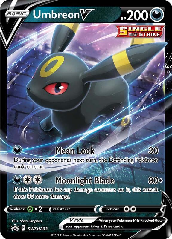 Karta Pokemon Umbreon V - SWSH203 - SWSH: Sword & Shield Promo Cards SWSH203