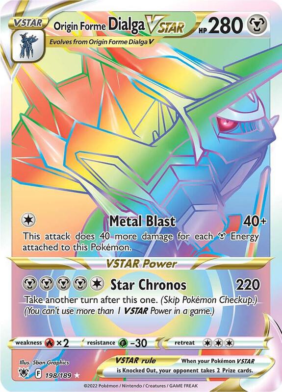 Origin Forme Dialga VSTAR 198/189 - Astral Radiance