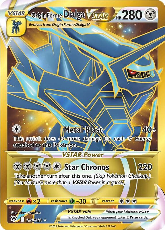 Origin Forme Dialga VSTAR 210/189 - Astral Radiance