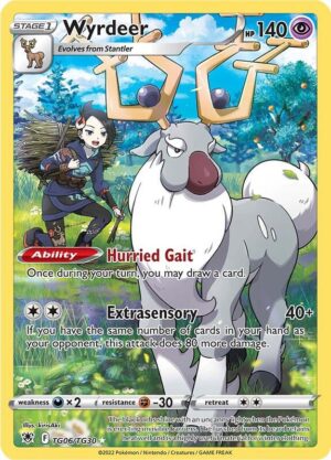 Karta Pokemon Wyrdeer - SWSH10: Astral Radiance Trainer Gallery TG06/TG30