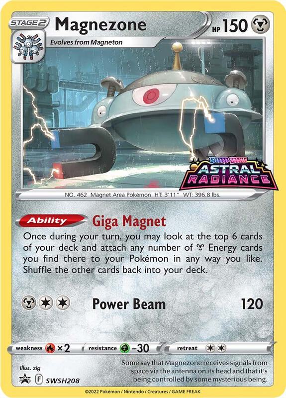 Karta Pokemon Magnezone - SWSH208 - SWSH: Sword & Shield Promo Cards SWSH208