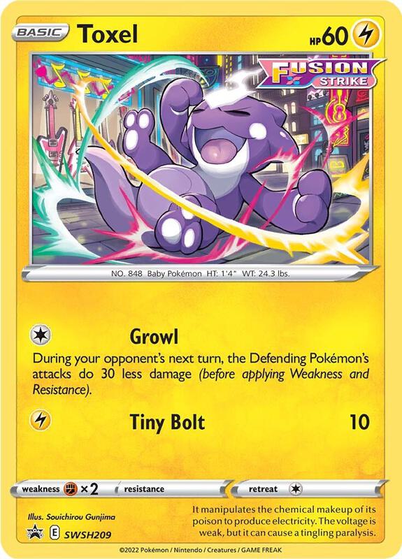 Karta Pokemon Toxel - SWSH209 - SWSH: Sword & Shield Promo Cards SWSH209