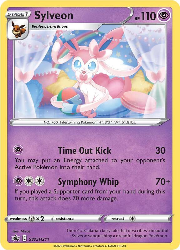 Karta Pokemon Sylveon - SWSH211 - SWSH: Sword & Shield Promo Cards SWSH211