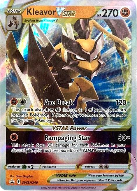 Karta Pokemon Kleavor VSTAR - SWSH249 - SWSH: Sword & Shield Promo Cards SWSH249