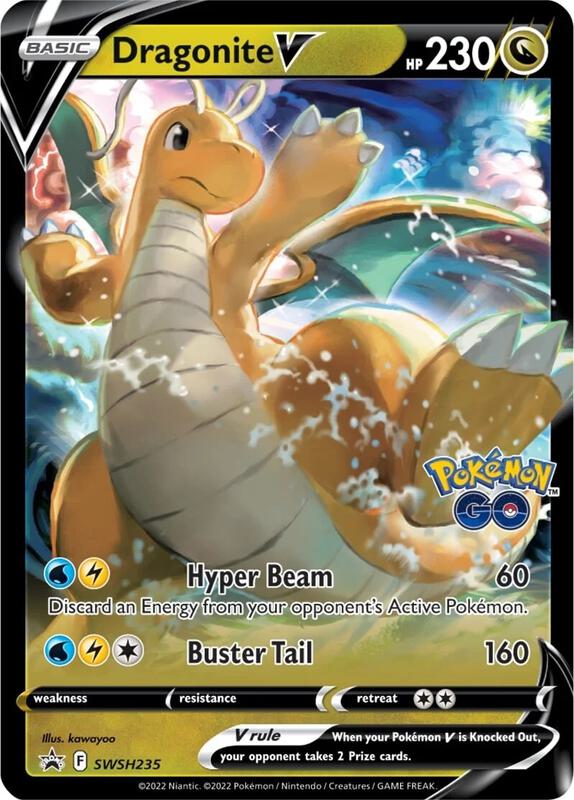 Karta Pokemon Dragonite V - SWSH235 - SWSH: Sword & Shield Promo Cards SWSH235