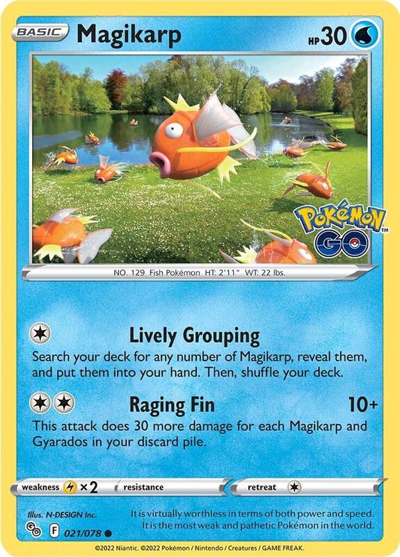 Magikarp 021/078 - Pokémon GO
