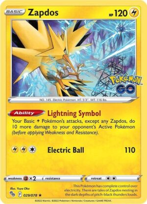 Zapdos 029/078 - Generations
