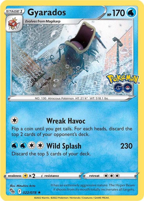 Gyarados 022/078 - Pokémon GO