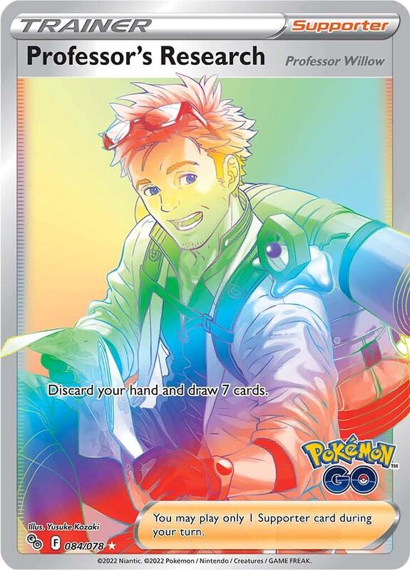 Professor's Research 084/078 - Pokémon GO
