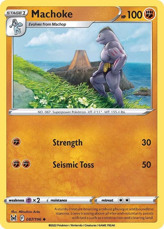 Karta Pokemon Machoke 87/196 - SWSH11: Lost Origin