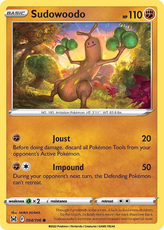Karta Pokemon Sudowoodo 94/196 - SWSH11: Lost Origin