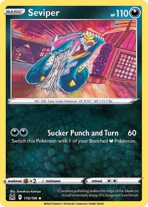 Seviper 116/196 - Lost Origin