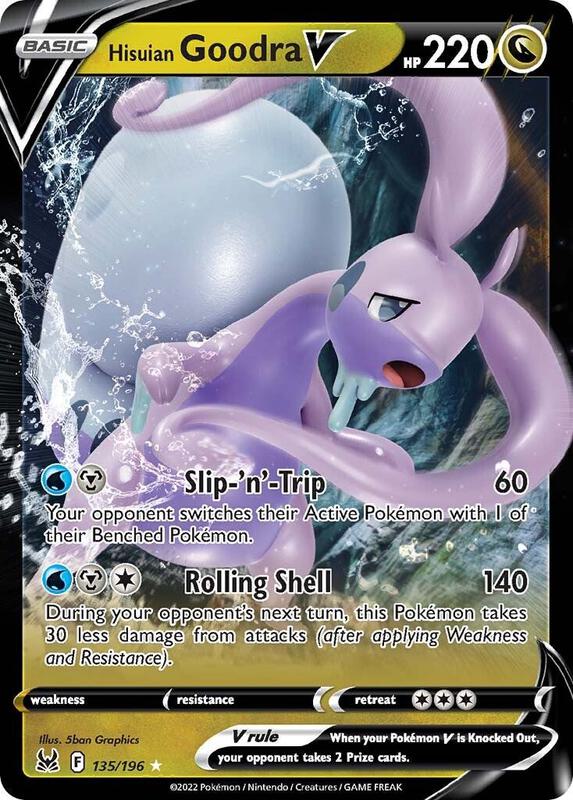 Hisuian Goodra V 135/196 - Lost Origin