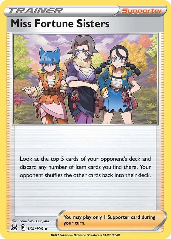 Miss Fortune Sisters 164/196 - Lost Origin