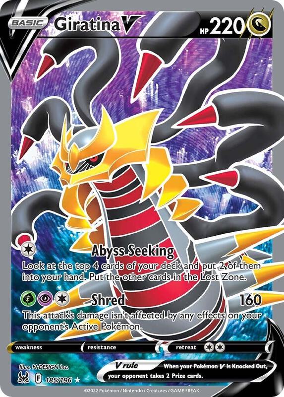 Giratina V 185/196 - Lost Origin