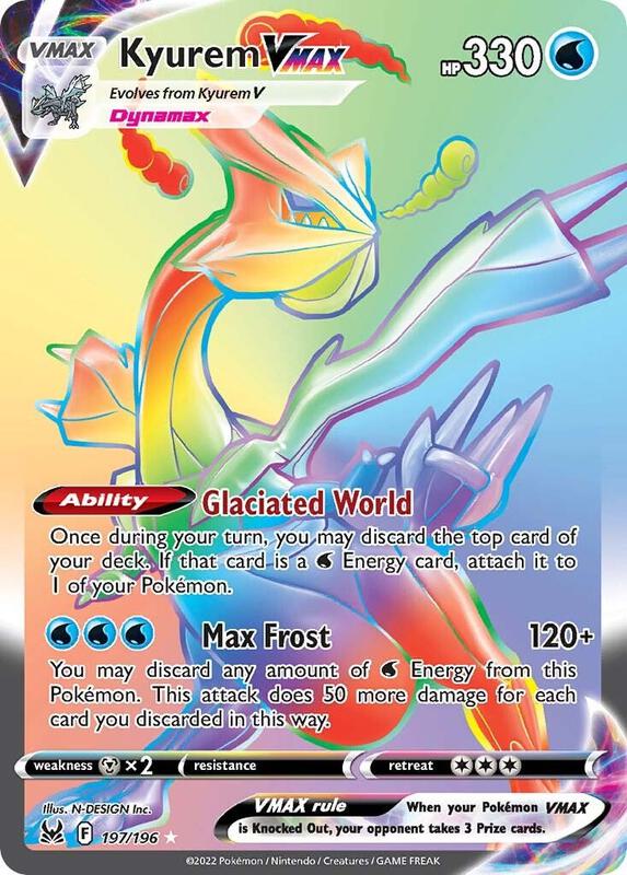 Kyurem VMAX 197/196 - Lost Origin