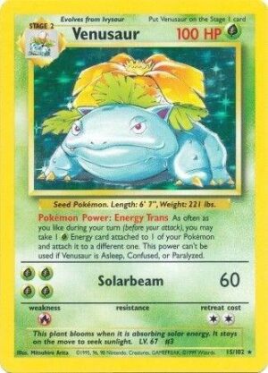 Venusaur 015/102 - Base