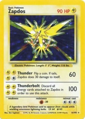 Zapdos 016/102 - Base