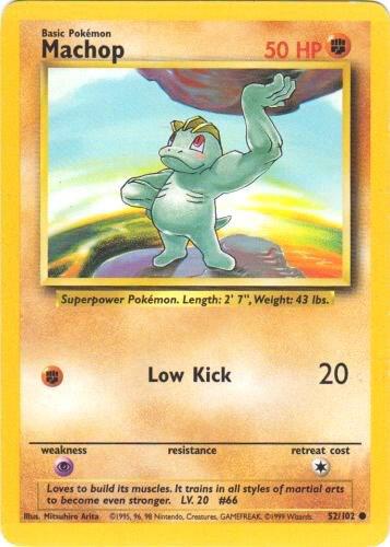 Karta Pokemon Machop 52/102 - Base Set
